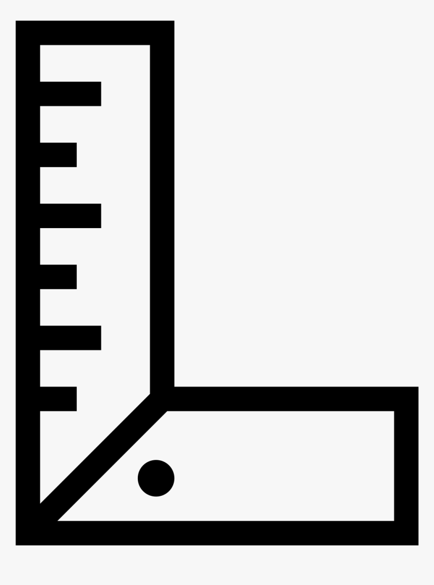 Transparent Ruler Icon Png - Nuvo Iron Square Decorative Gate Fence Insert Acw54, Png Download