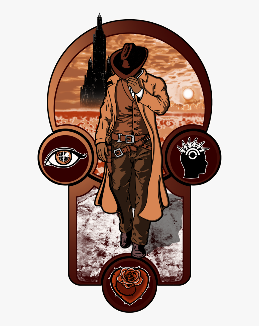 Full Gunslinger Creed Dark Tower, HD Png Download