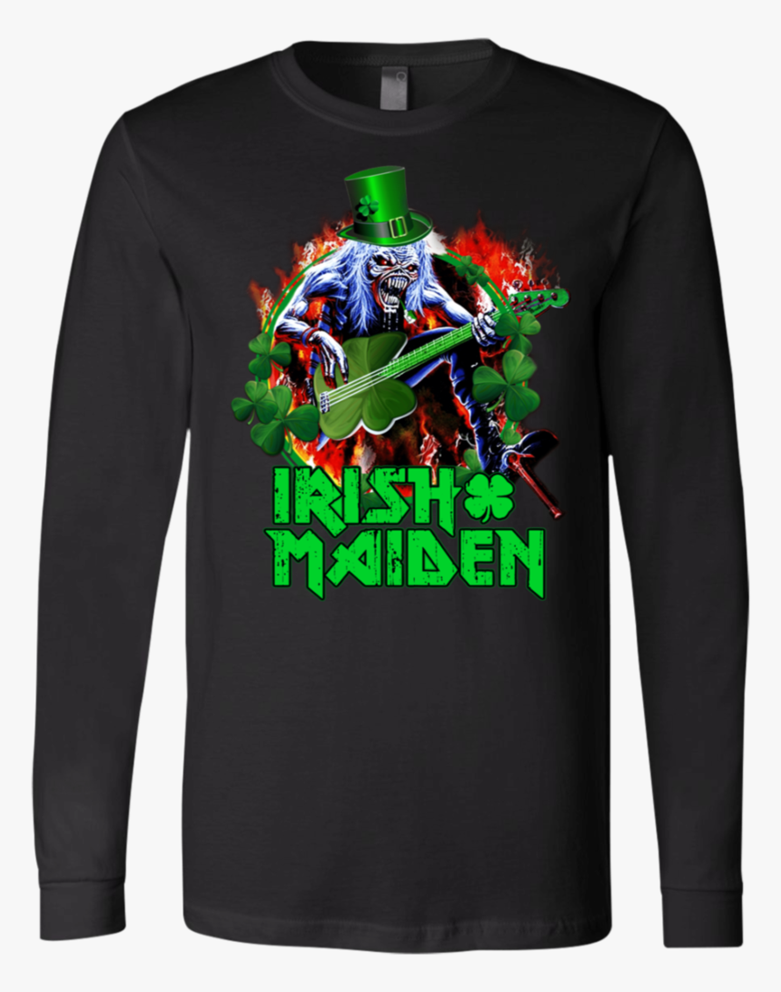 Irish Mainden 3501 Men S Jersey Ls T-shirt - Iron Maiden: Raising Hell (1993), HD Png Download