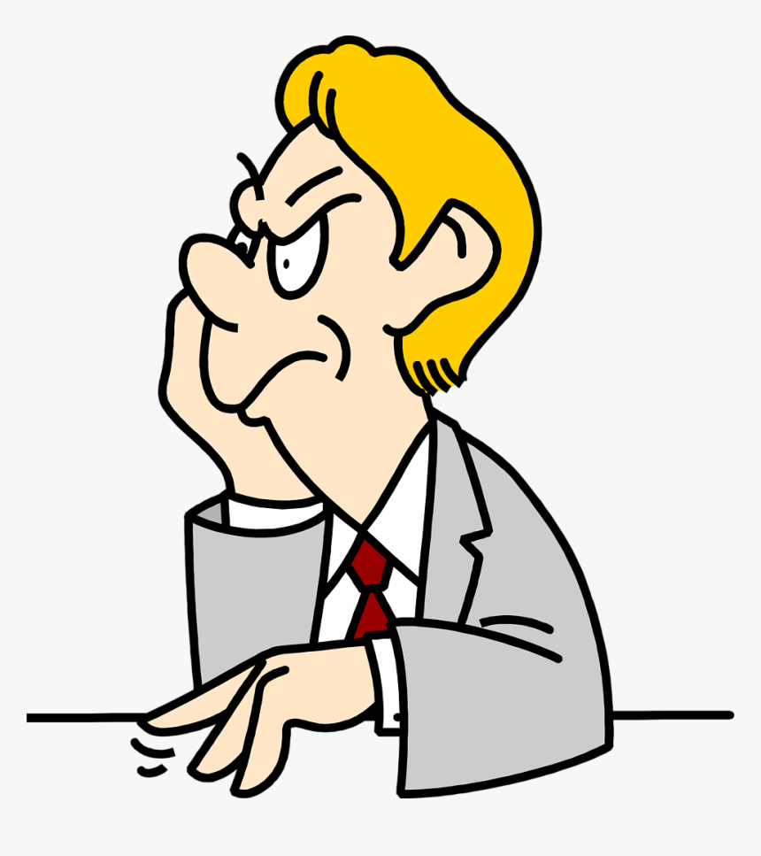 Businessman Free Stock Photo - Frustration Clipart, HD Png Download