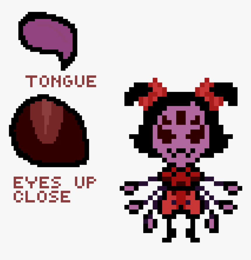 Muffet Sprite Transparent, HD Png Download