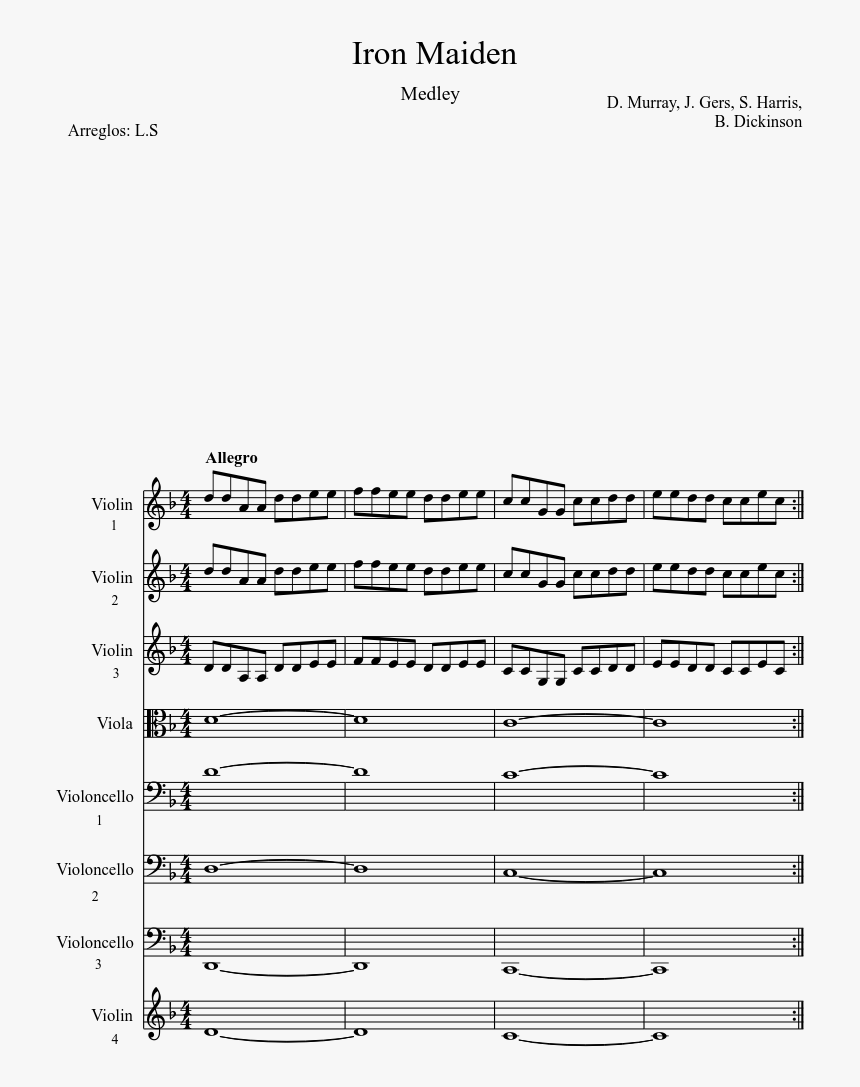 Vois Sur Ton Chemin Violin Sheet Music, HD Png Download
