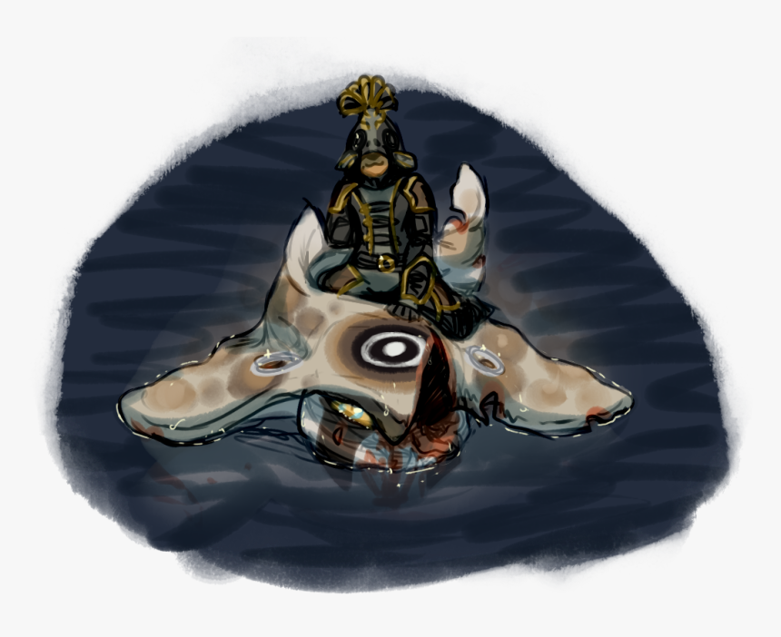 [p] Deadly Grandpa - Illustration, HD Png Download