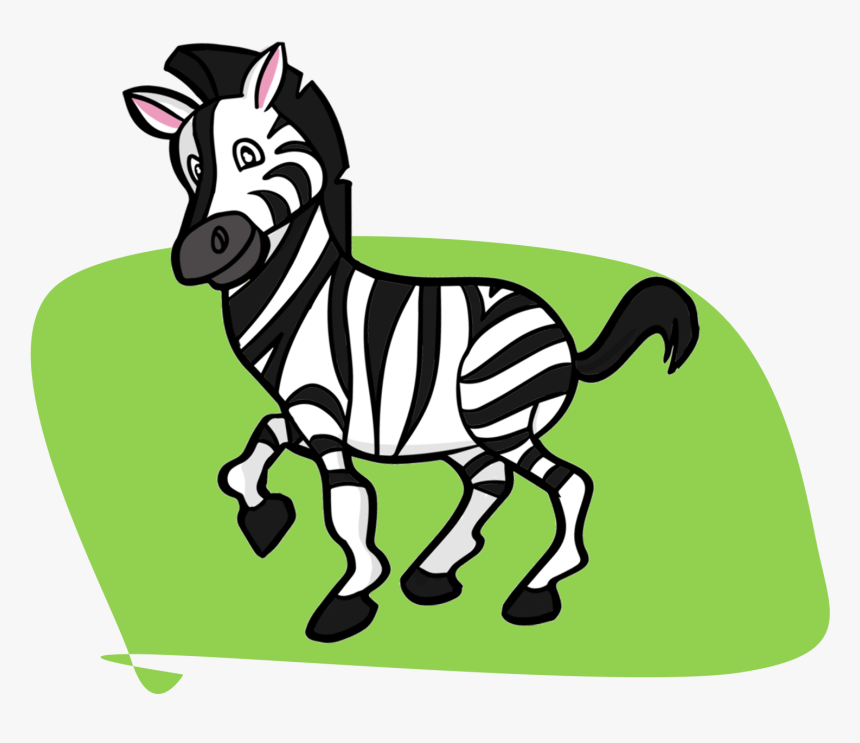 Z Words Png - Transparent Background Zebra Clipart, Png Download