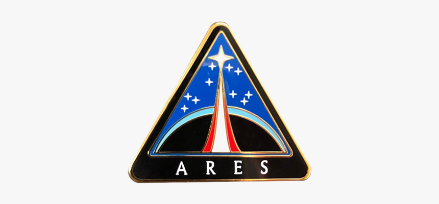 Ares Pin - Space Patches - Logo Ares Nasa, HD Png Download