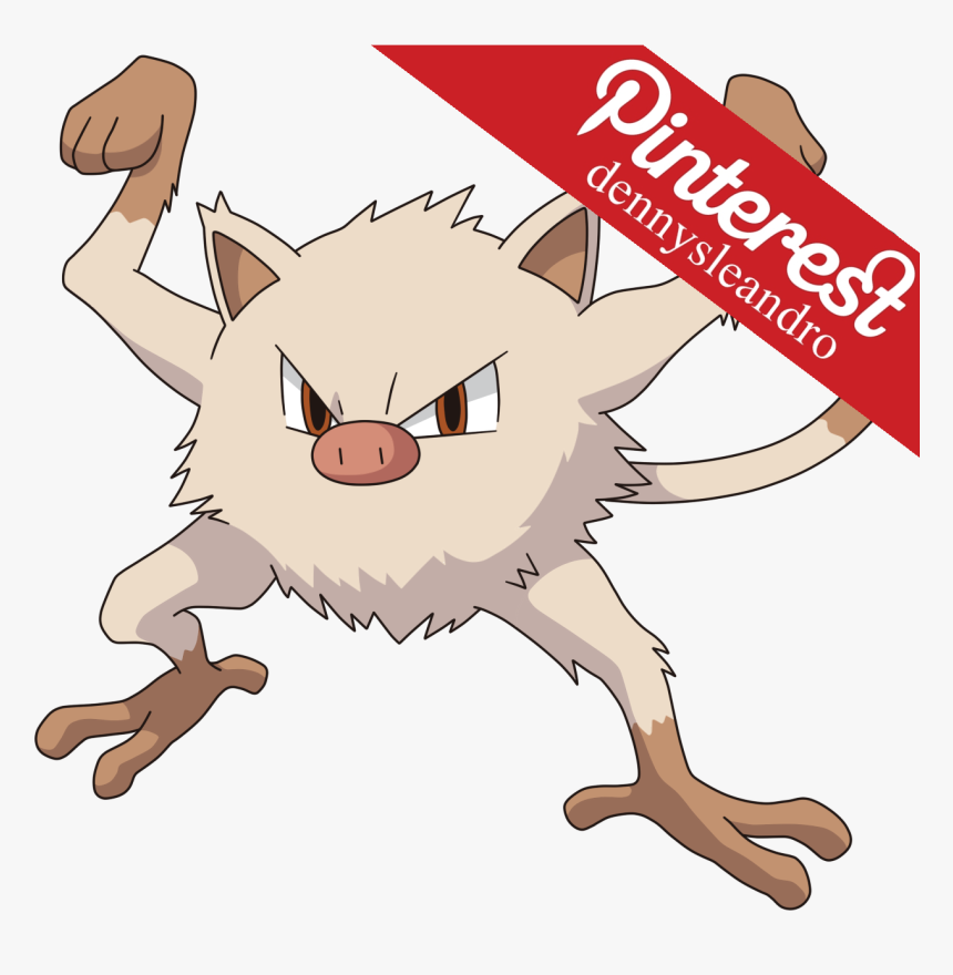 Transparent Animal Nose Clipart - Mankey Png, Png Download