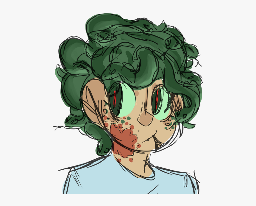 Gorgon Drawing Sick - Cartoon, HD Png Download