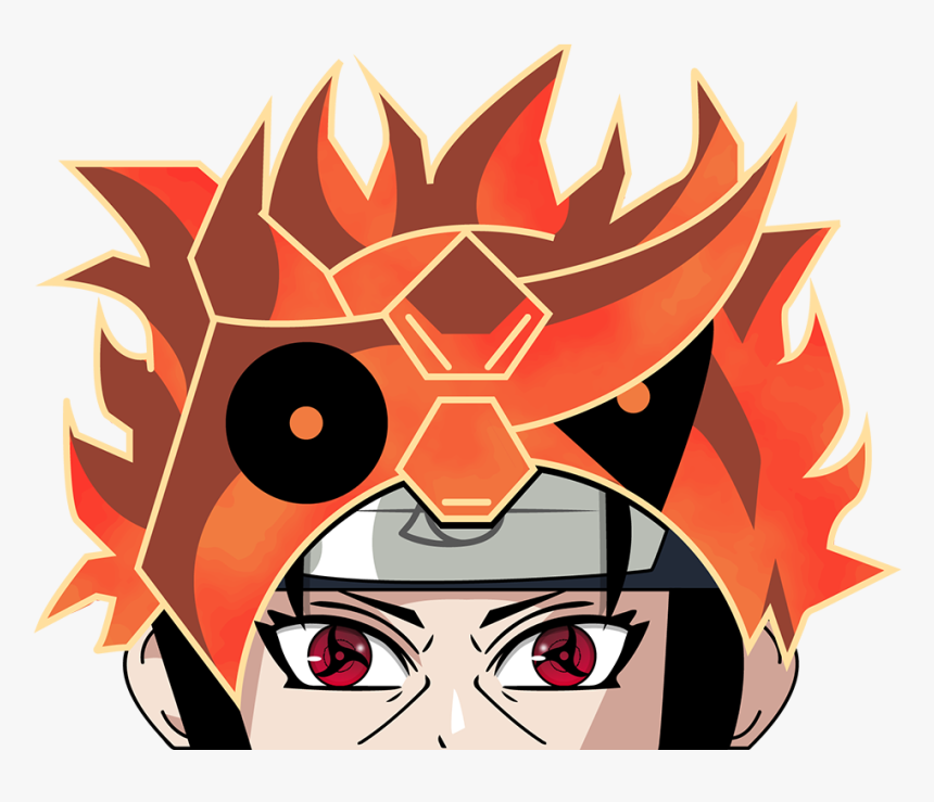 Image Of Crow Susano Hat Peeker - Cartoon, HD Png Download
