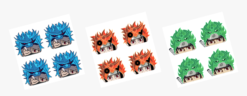 Image Of Mini Susanoo Hat Peeker Bundle - Cartoon, HD Png Download
