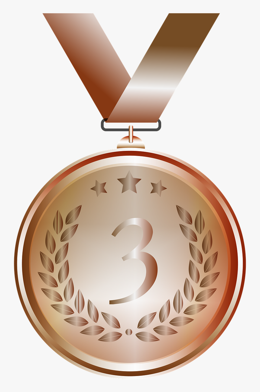 Medal Bronze Design Free Photo - Gold Medal Png, Transparent Png