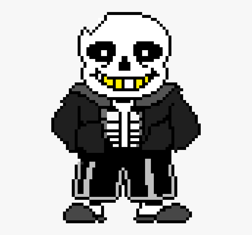 Outertale Sans Pixel Art, HD Png Download
