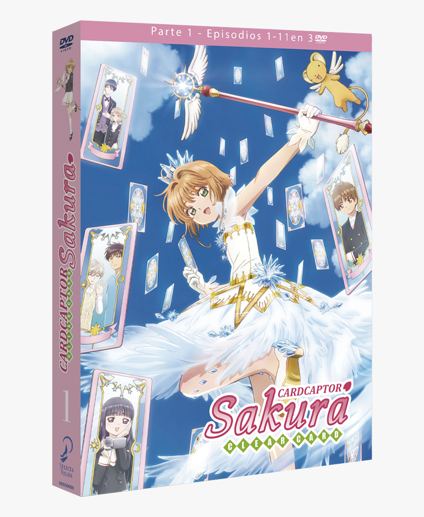 Part 1 Card Captor Sakura Clear Card Dvd - Cardcaptor Sakura Clear Card French Dvd, HD Png Download
