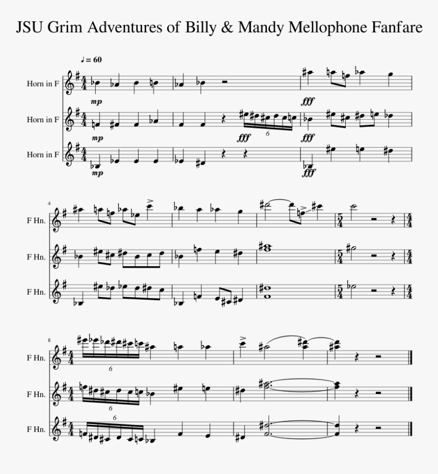 Billy And Mandy Png - Singing In The Rain Flute, Transparent Png