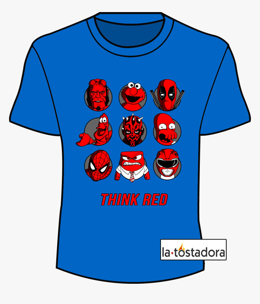 Camiseta Think Blue - Active Shirt, HD Png Download