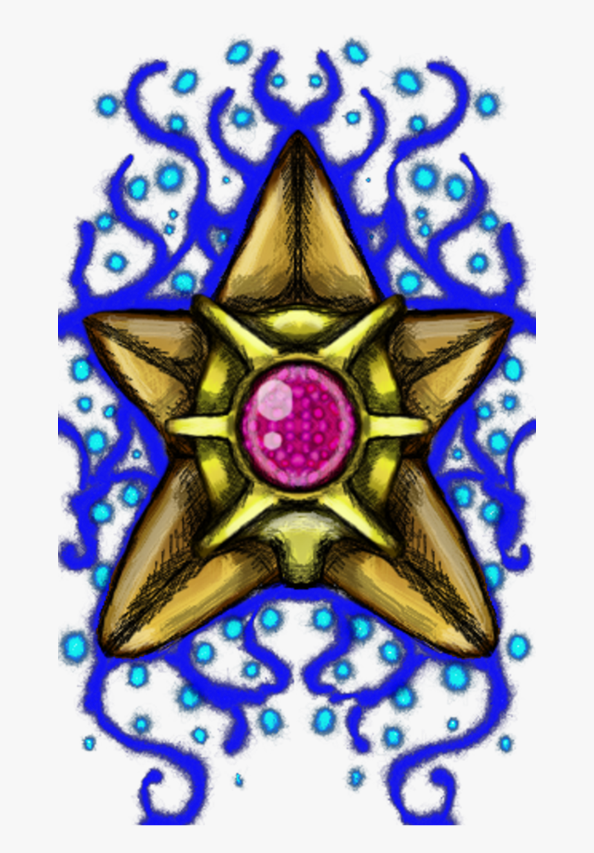 #staryu #japanese #ヒトデマン #hitodeman #water Pokémon - Circle, HD Png Download