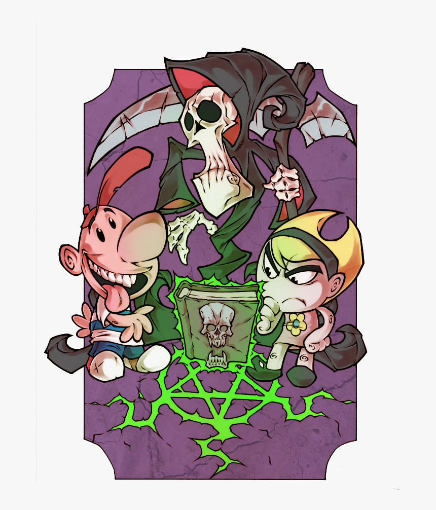 Billy And Mandy Art, HD Png Download
