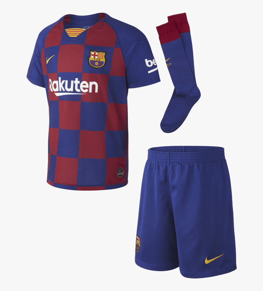 Barcelona 19/20 Camiseta De La 1ª Equipación Niños - Barcelona Home Kit 19 20, HD Png Download
