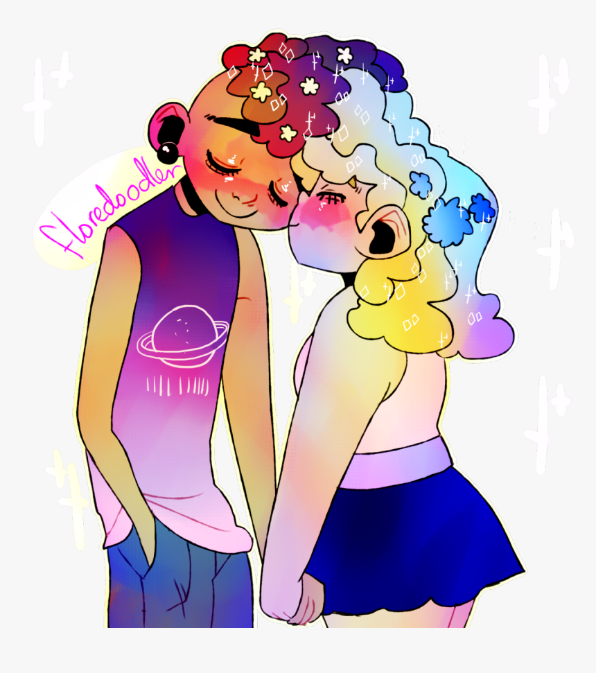 Steven Universei,peridot,su Персонажи,steven Universe,фэндомы,steven - Esteven Universe Lars Y Sadie, HD Png Download