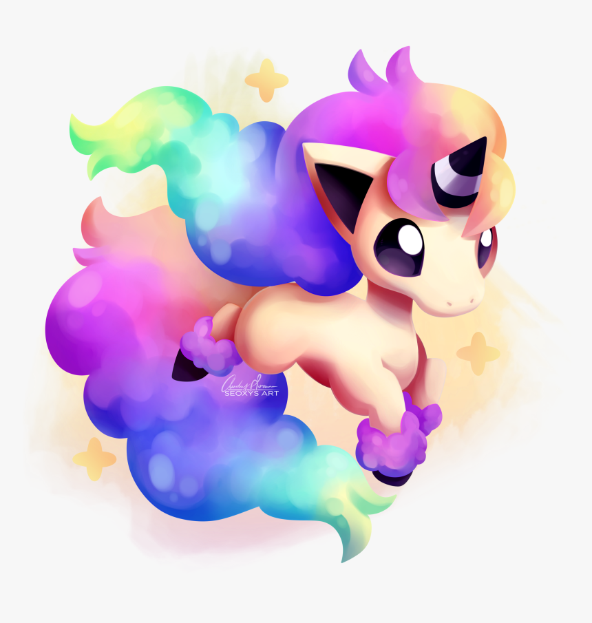 Galarian Ponyta Fan Art, HD Png Download
