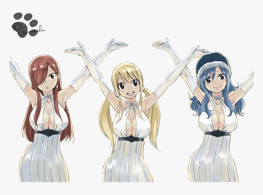 Sorano Aguria [fairy Tail Lineart] By Lisanna-chan - Fairy Tail Lucy Juvia, HD Png Download