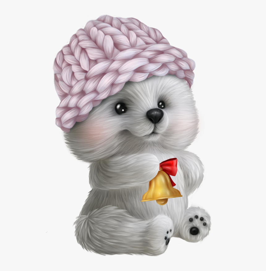 White Bear Cub By Veleri - Companion Dog, HD Png Download