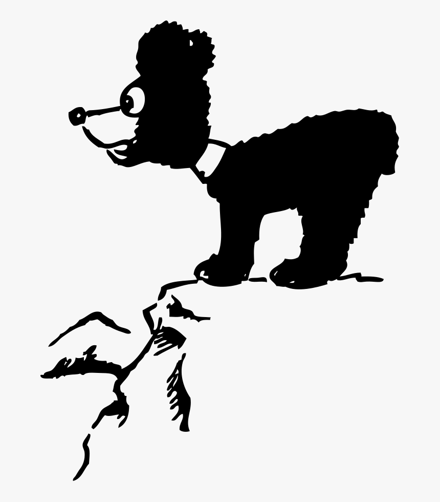 Bear Cub Oon Cliff Black White Line Art 555px - Cliff Clipart, HD Png Download