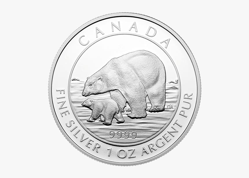 2015 Polar Bear Coin, HD Png Download
