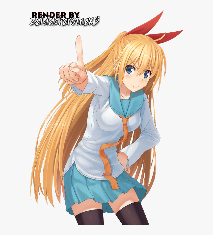 Chitoge Kirisaki Render , Png Download - Chitoge Render, Transparent Png