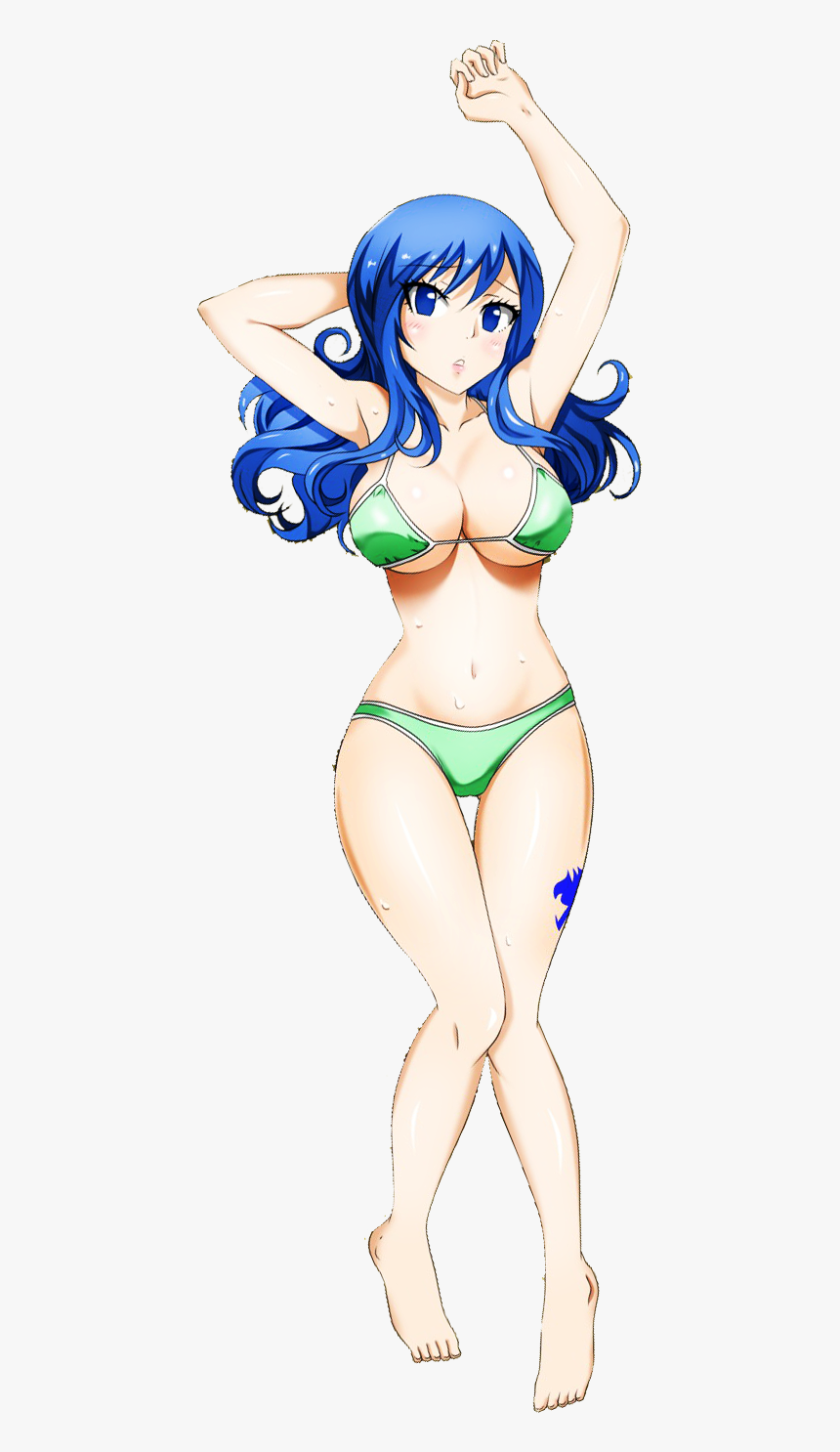 Fairy Tail Juvia Swimsuit, HD Png Download