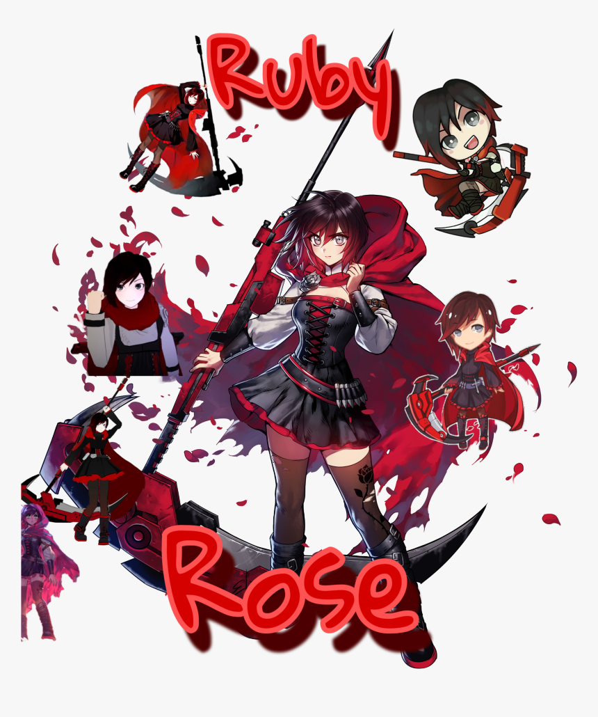#rwby #rubyrose An Edit Of Ruby - Ruby Rose In Rwby, HD Png Download