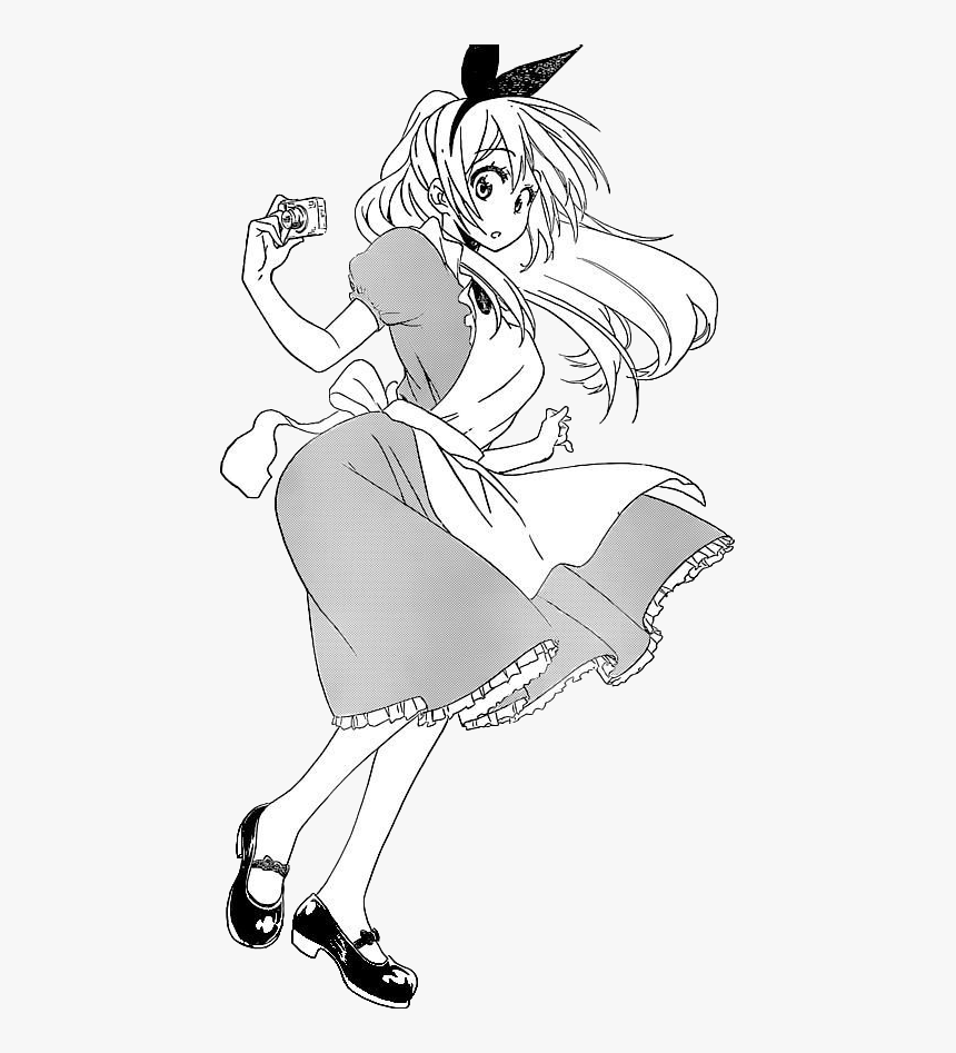 Lrutde7 - Chitoge Alice In Wonderland, HD Png Download
