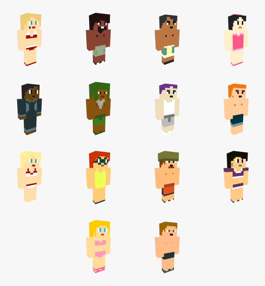 Total Drama Minecraft 3rd Gen Swimwear By Cahenry12 - Total Drama Chris Fan Art, HD Png Download