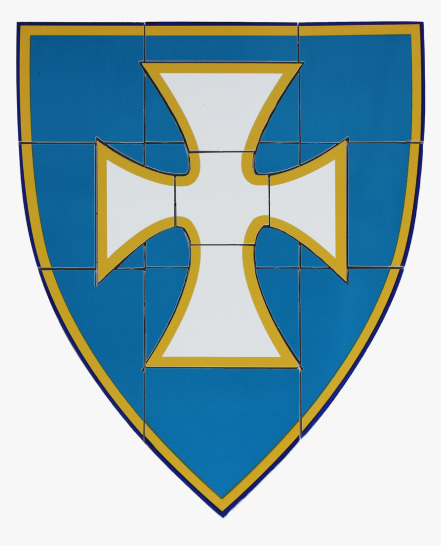 Shield - White Cross Of Sigma Chi Badge, HD Png Download