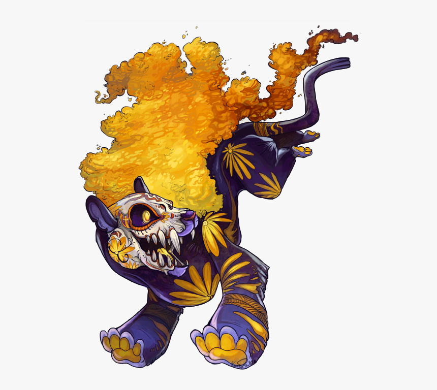 Dia De Los Muertos - Dia De Los Muertos Kitsune, HD Png Download