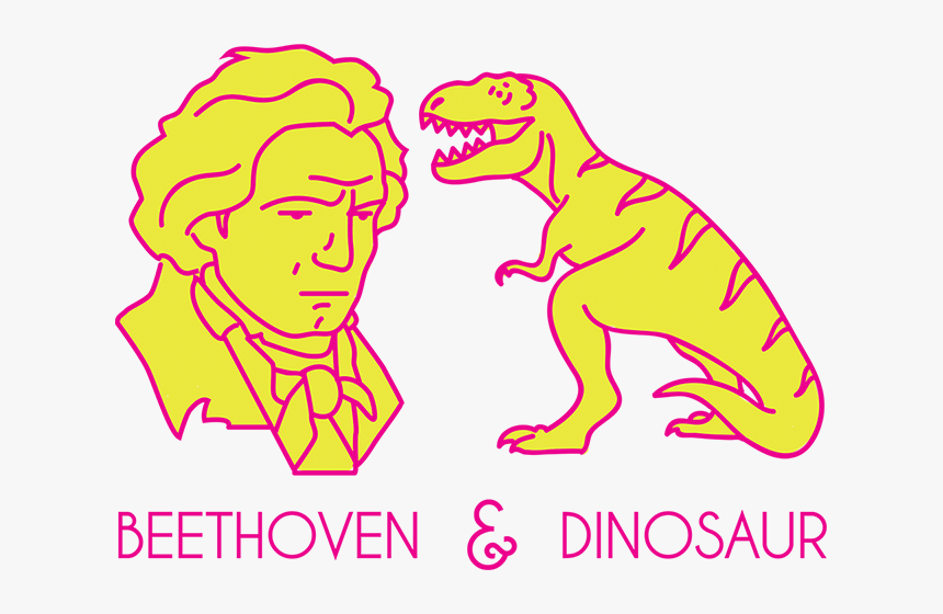 Beethoven And Dinosaur, HD Png Download