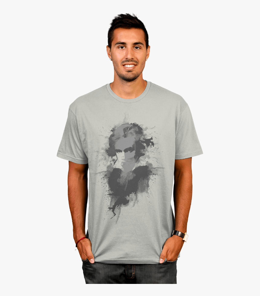 Beethoven T-shirt - Marvel Pocket T Shirt, HD Png Download