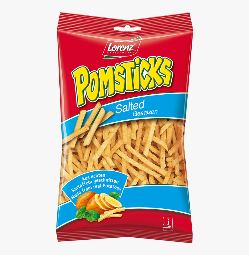 Lorenz Pomsticks Salted 100gr, HD Png Download