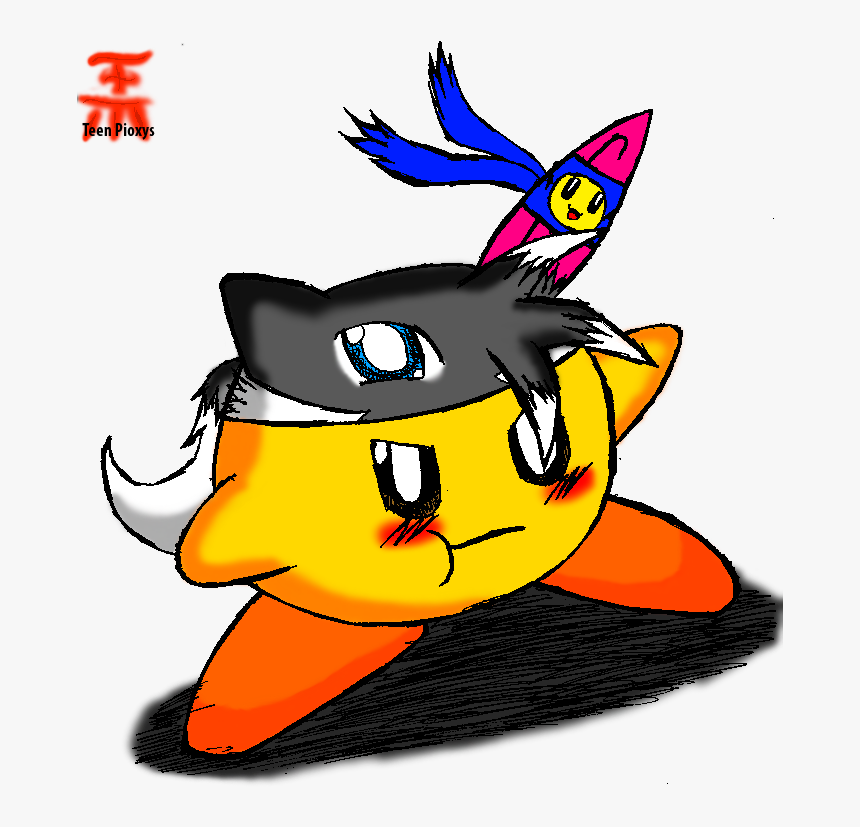 Darky Kirby 8d - Cartoon, HD Png Download