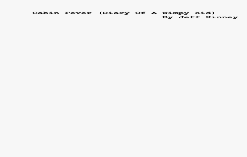 Diary Of A Wimpy Kid Png , Png Download - User Guide, Transparent Png