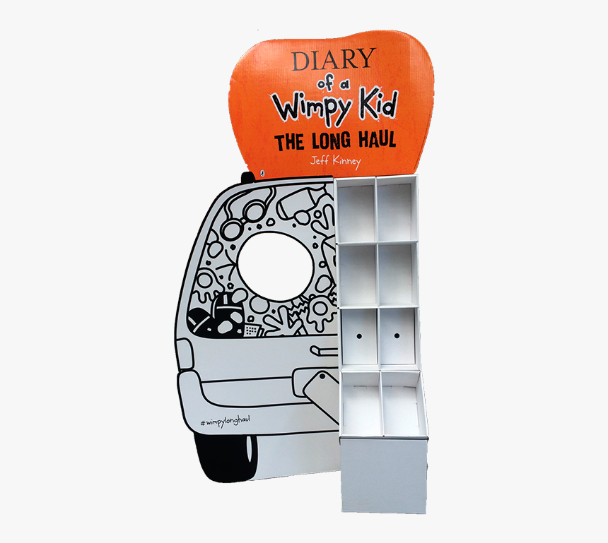 Wimpy Kid Book - Book Point Of Sale Display, HD Png Download