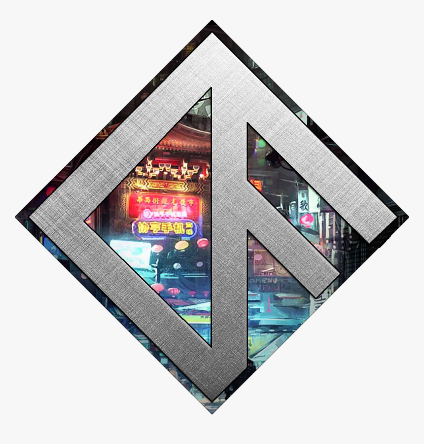 Cyberpunk Futurism Logo Designed By Way Spurr-chen - Transparent Circle Logo Cyberpunk, HD Png Download