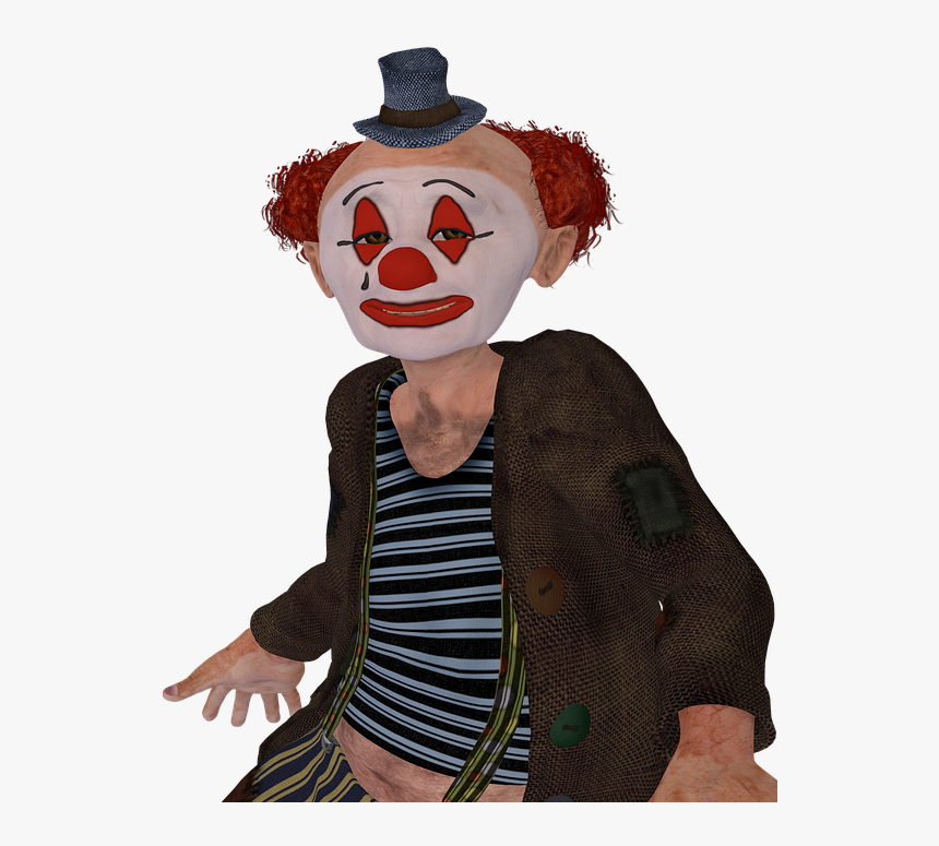 Clown, Humor, Pleasure, Funny, Costume, Man, Clothing - Clown Humor, HD Png Download