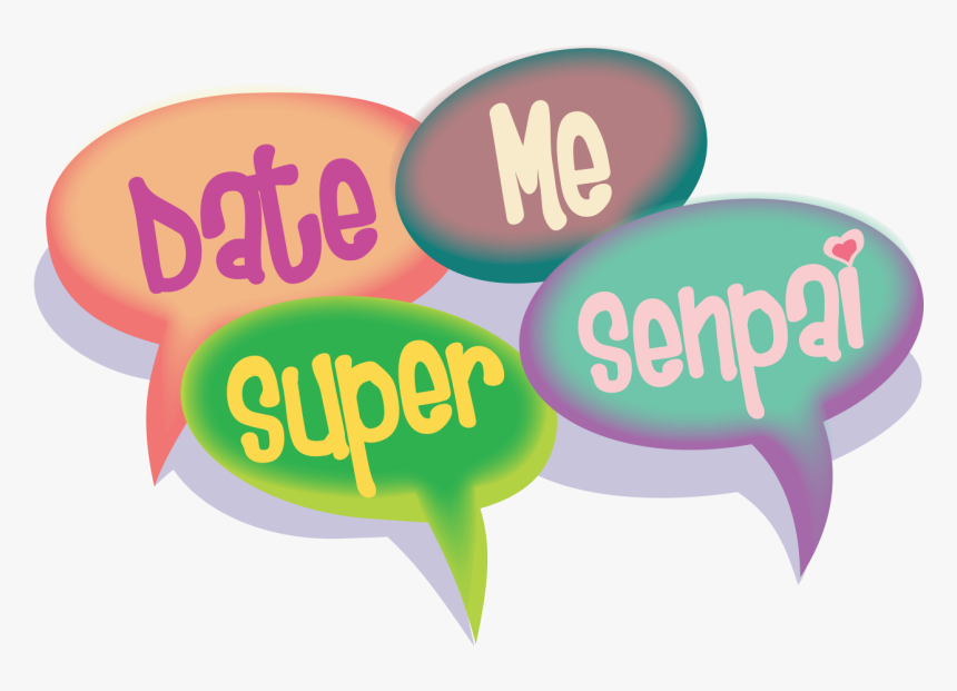 Date Me Super Senpai - Circle, HD Png Download