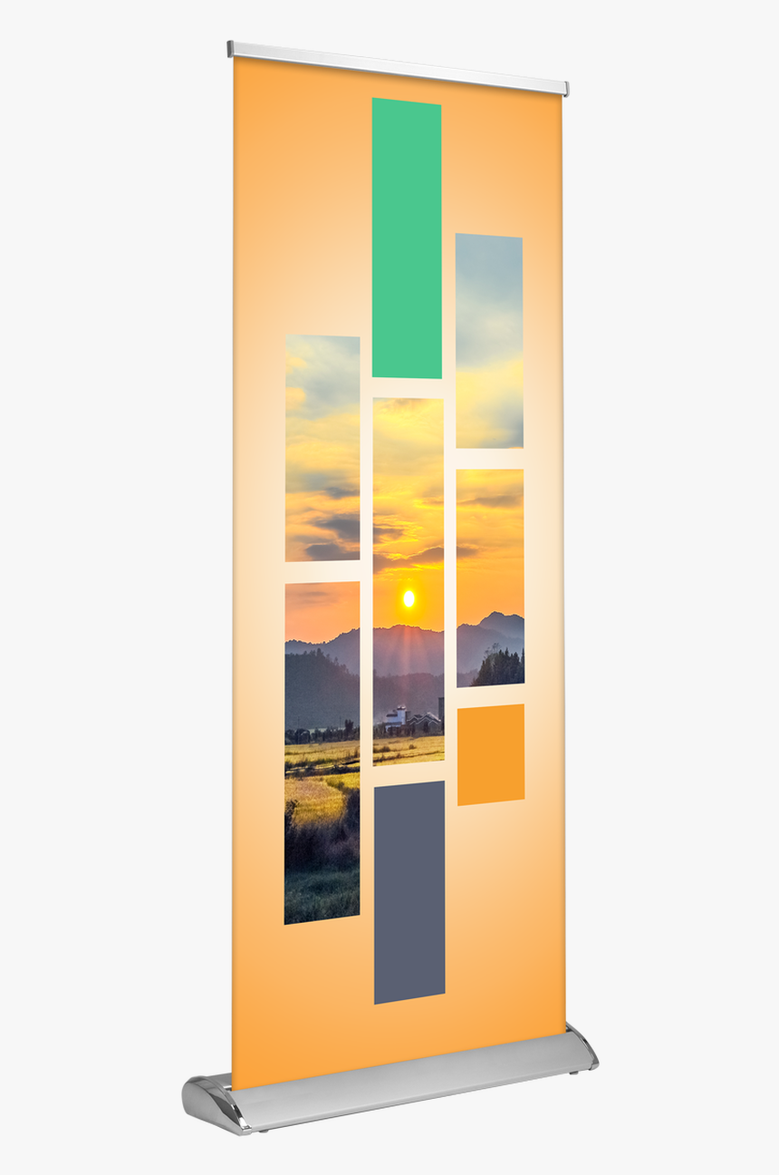 The Deluxe Retractable Banner Stand Comes Complete - Double Side Banner Stands, HD Png Download