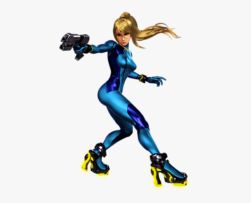 0 Suit Samus Super Smash Bros Ultimate, HD Png Download