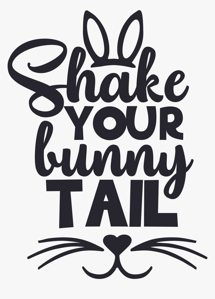 Shake You Bunny Tail - Poster, HD Png Download