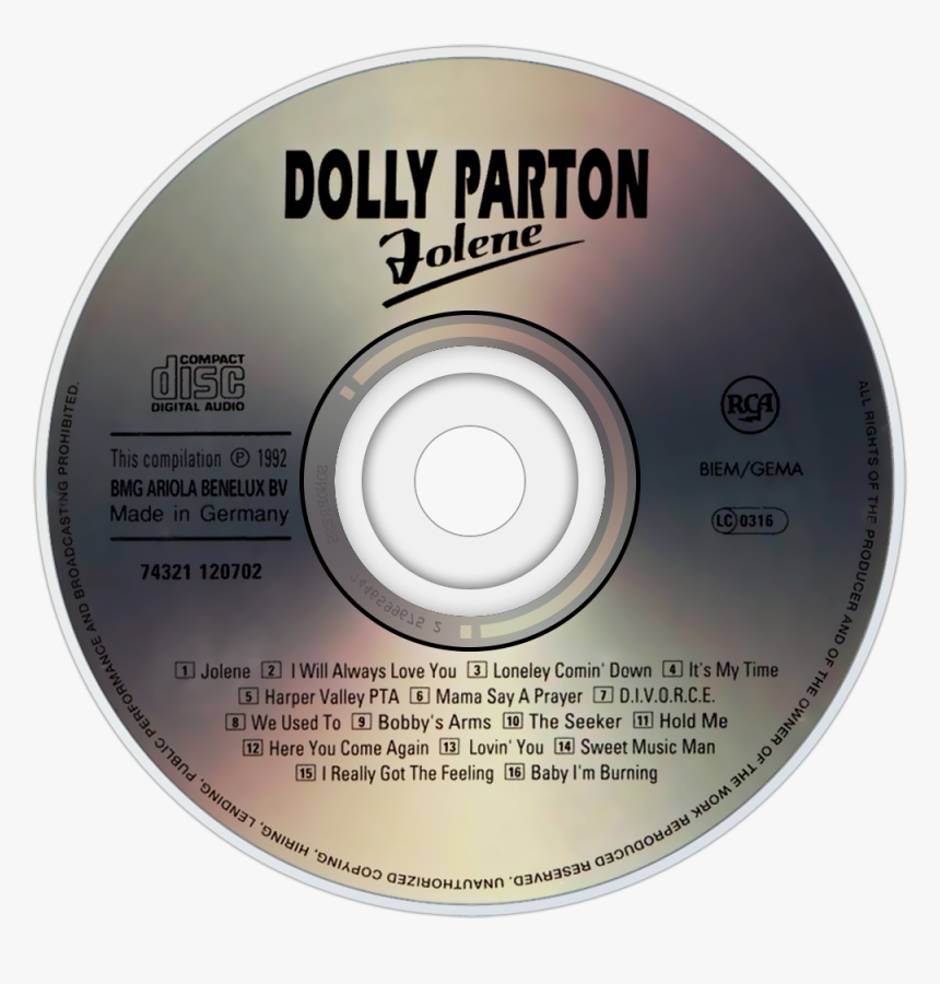 Dolly Parton Jolene Cd, HD Png Download