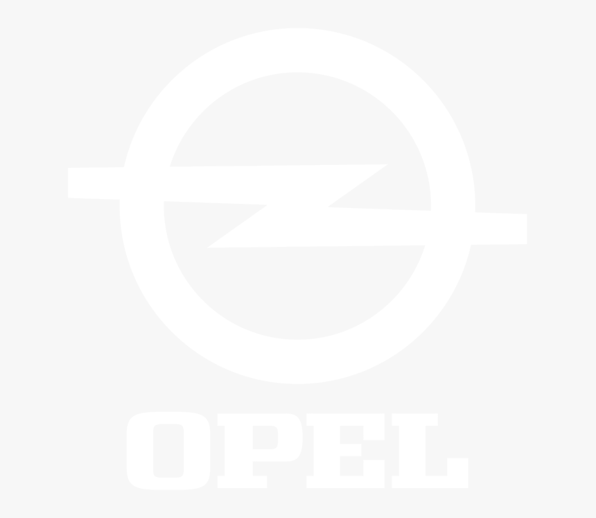 Opel Logo Png White, Transparent Png