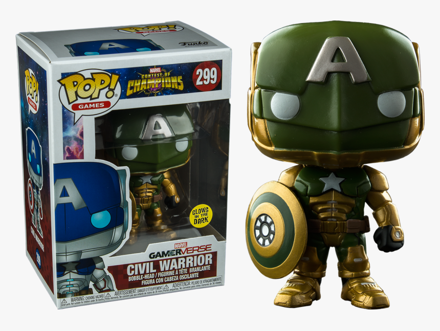 Contest Of Champions - Civil Warrior Funko Pop, HD Png Download
