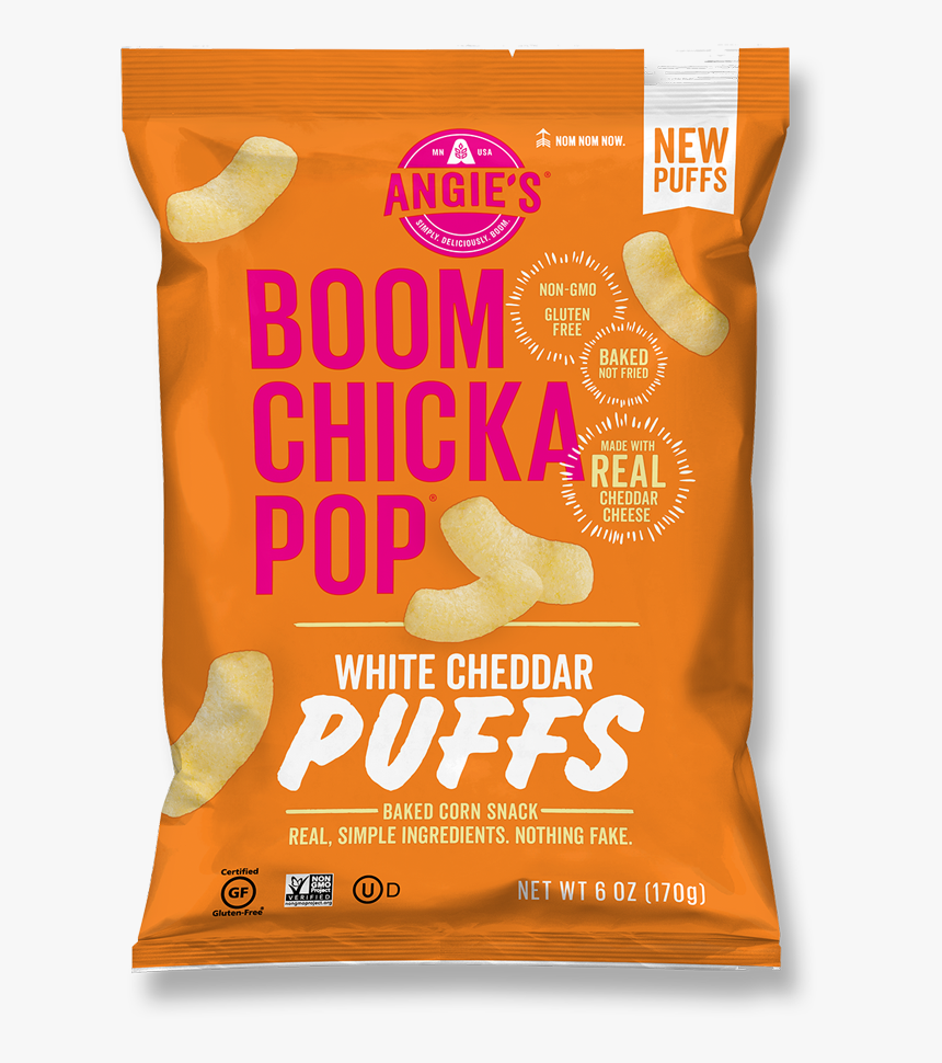 White Cheddar Puffs Bag - Snack, HD Png Download